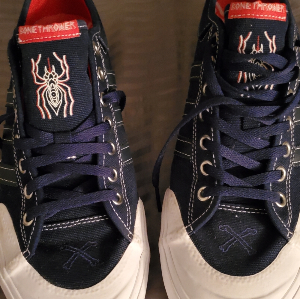 Adidas/bonethrower collaboration skate shoe